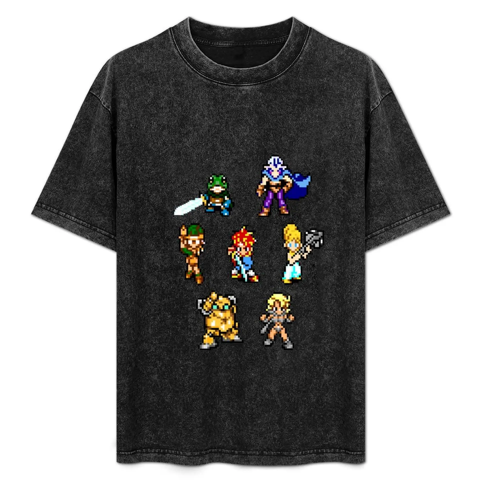 

Chrono Trigger Team T-Shirt All Weather Casual Short Sleeve