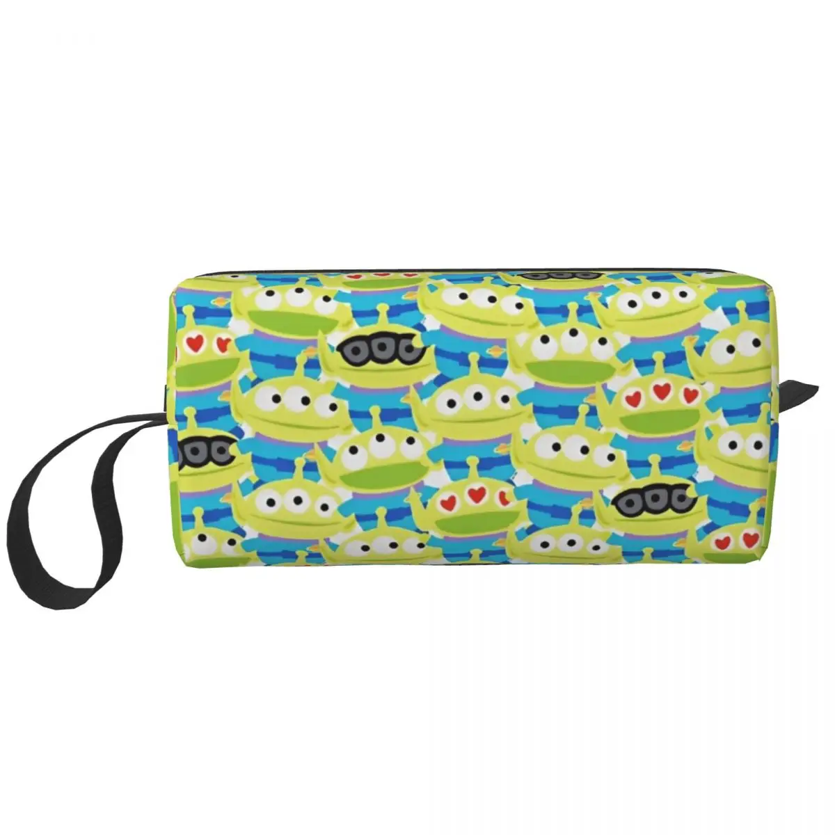 

Toy Story Aliens Storage Organizers Woman's For Necessaries Print Makeup Bag Bathroom Organization Novelty Cosmetic Bags