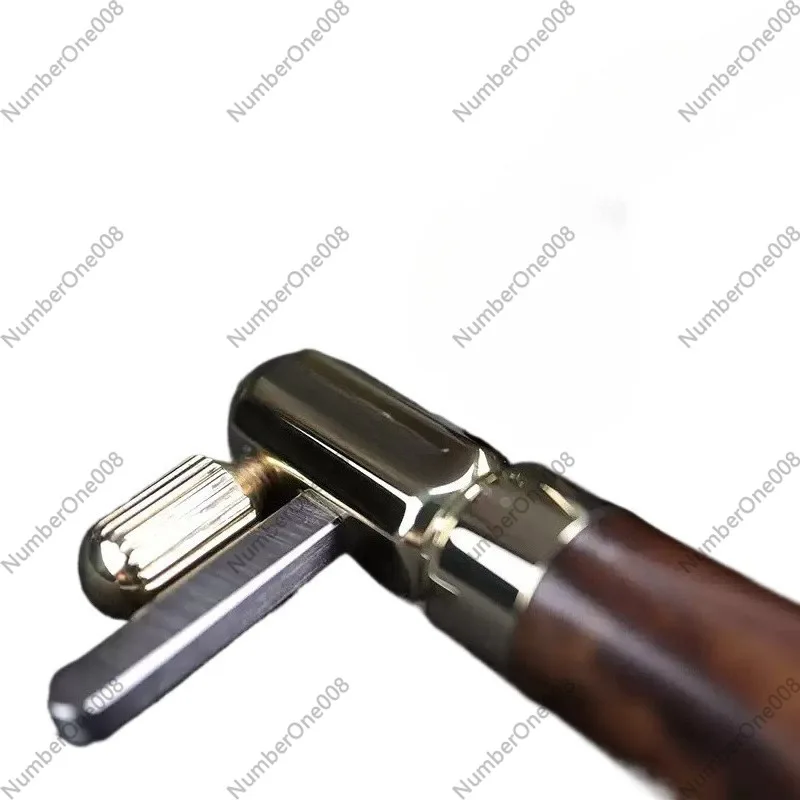 For Adjustable Edge Crease Stitching Steel Head Set with Black Walnut Handle