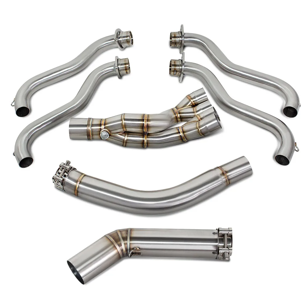 Motorcycle Exhaust Modify Header Tube For Suzuki GSXR600 GSXR750 GSX-R600 GSX-R750 K6 K7 2011-2025 Escape Racing Front Link Pipe