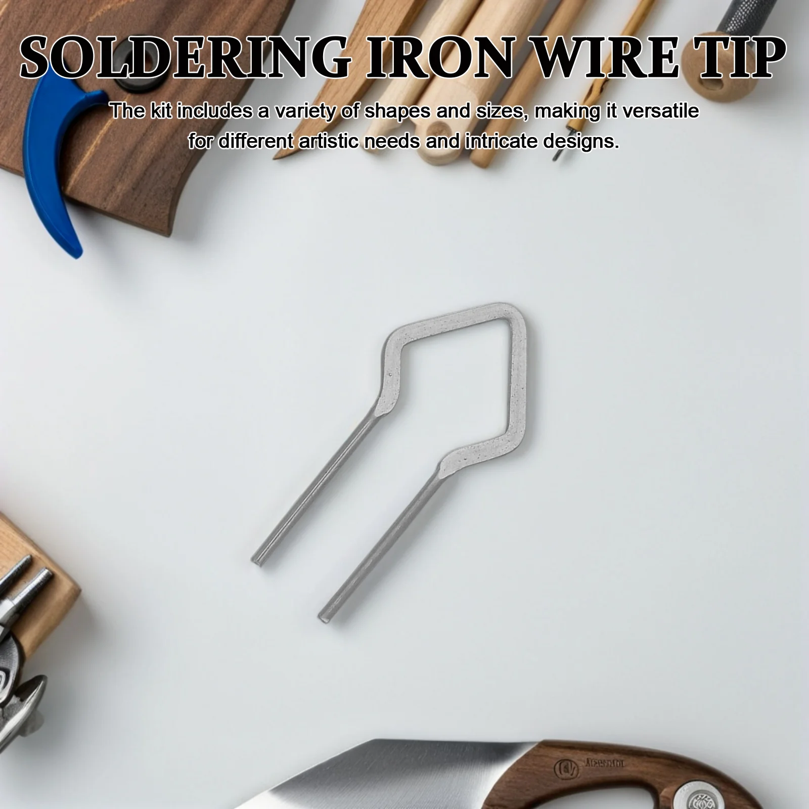 

28Pcs Wood Burning Tool Tips Interchangeable Soldering Iron Nibs for Pyrography Pen Precision Engraving Craft DIY Kits