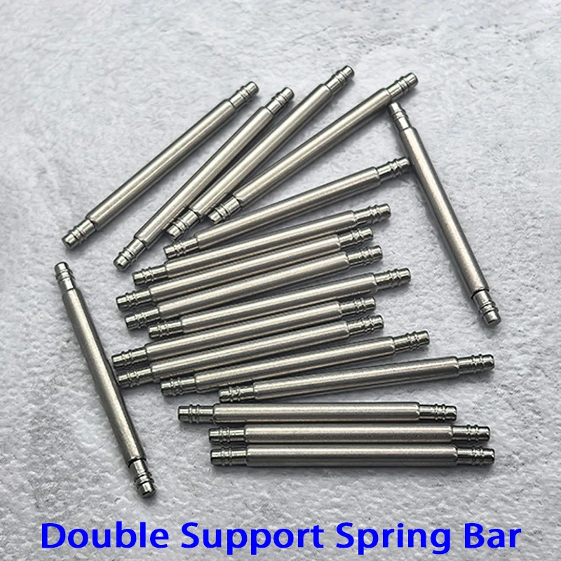 4/10/20PCS Dia 2.3mm Spring Bars Link Pin Fits Garmin Watch Strap Connector Pins Stainless Steel 20mm 22mm 26mm Spring Bars