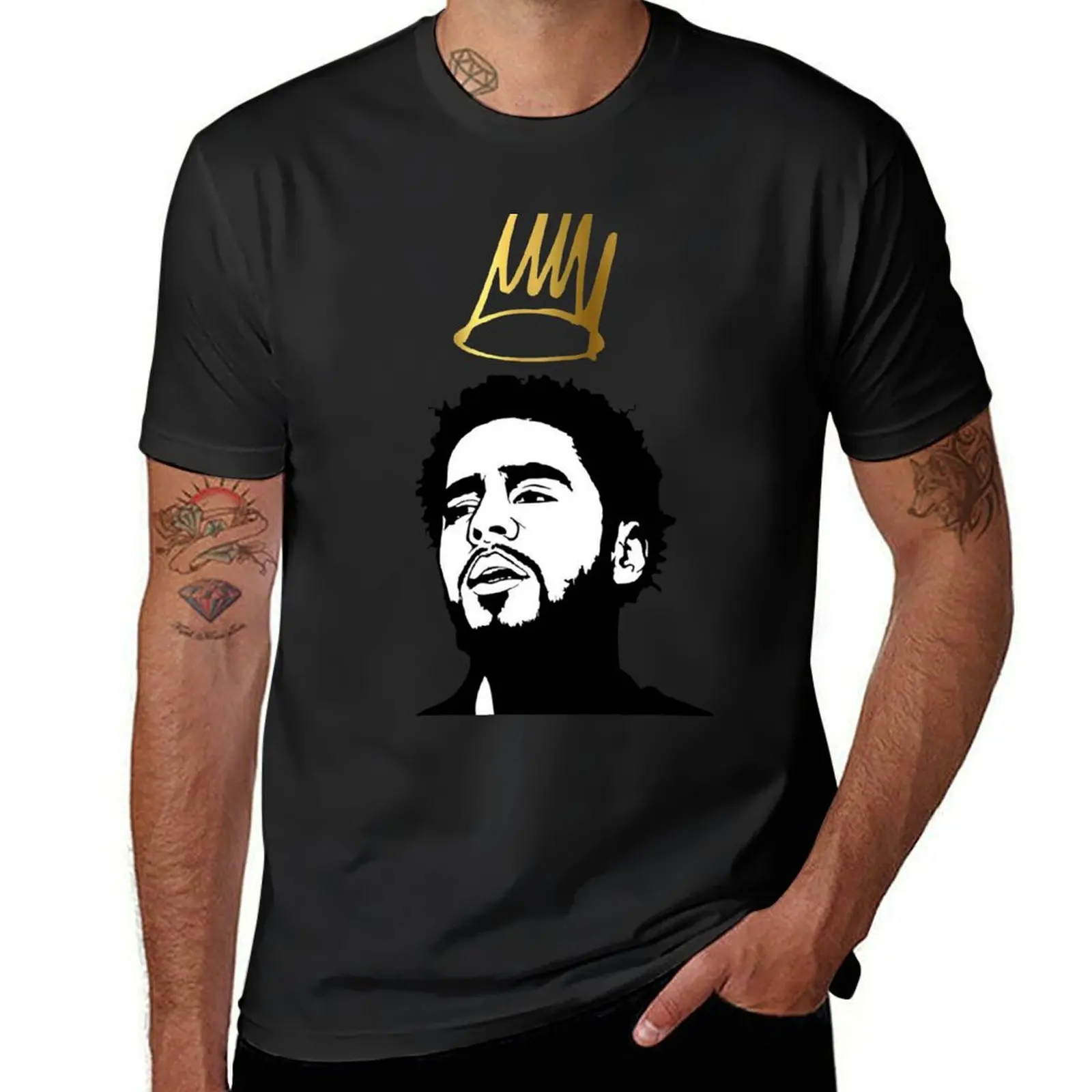 

J. cole 2 Exlusive T-Shirt Anime t-shirt tees Personalized t-shirt mens tall t shirts