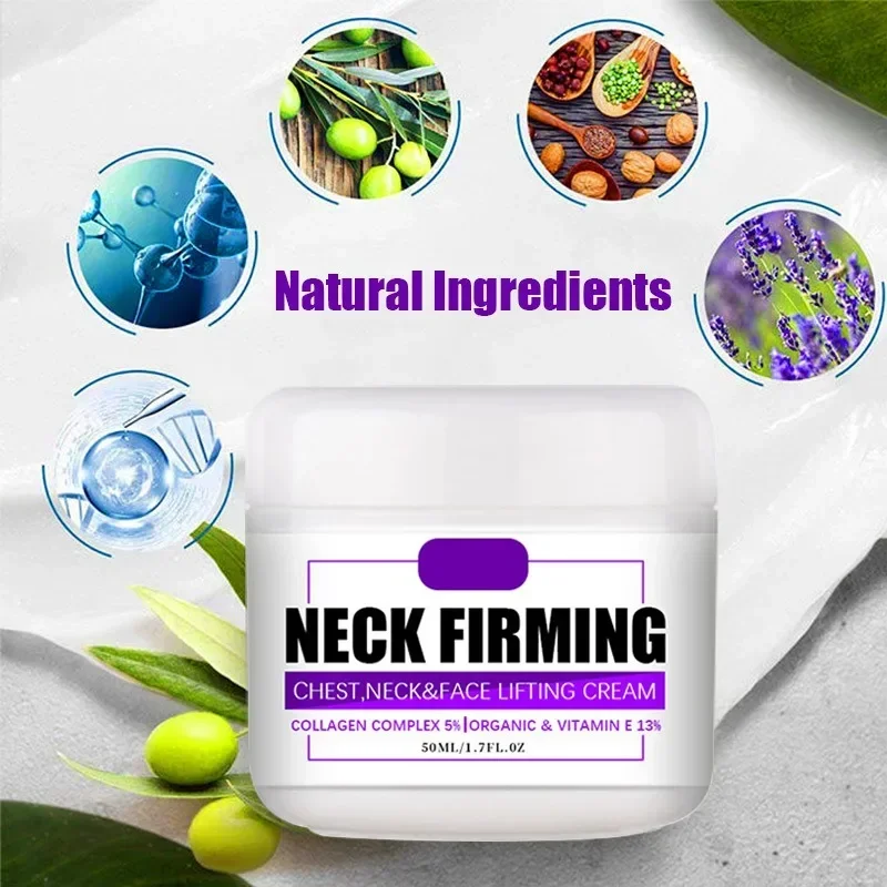 Anti Wrinkle Neck Cream Collagen Neck Tightening Essence Whitening Moisturizing Shape Firming Cream Women Face Skin Care Product