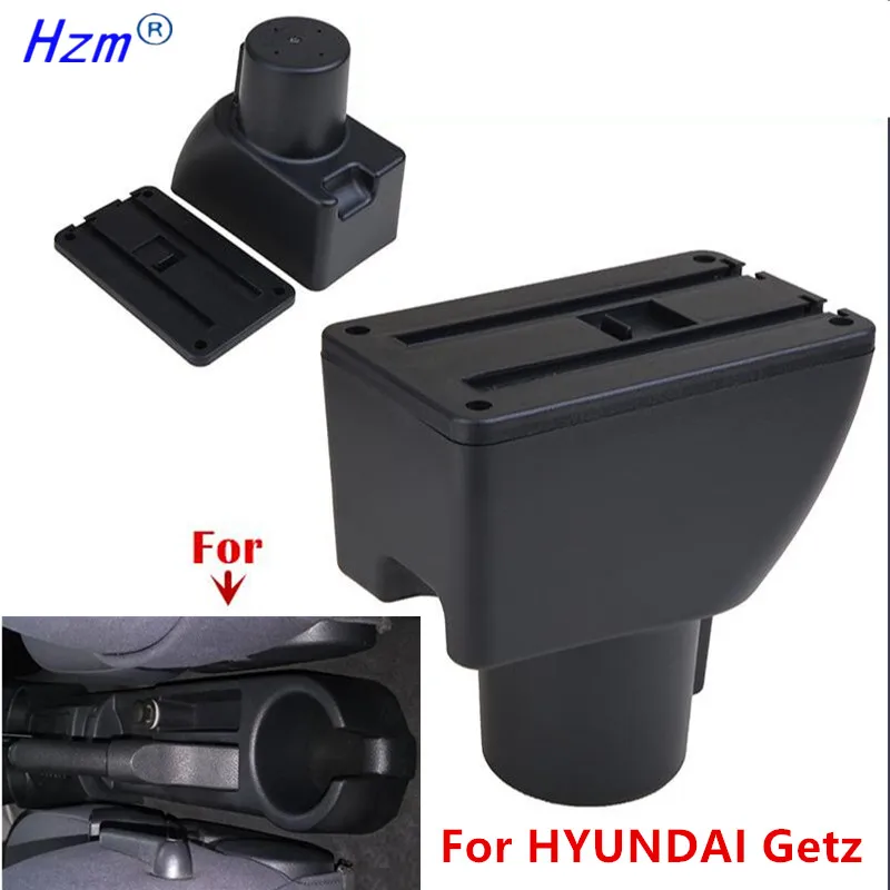 For HYUNDAI Getz Armrest box For Hyundai Getz Car Armrest Interior Retrofit parts dedicated Center Storage box car accessories