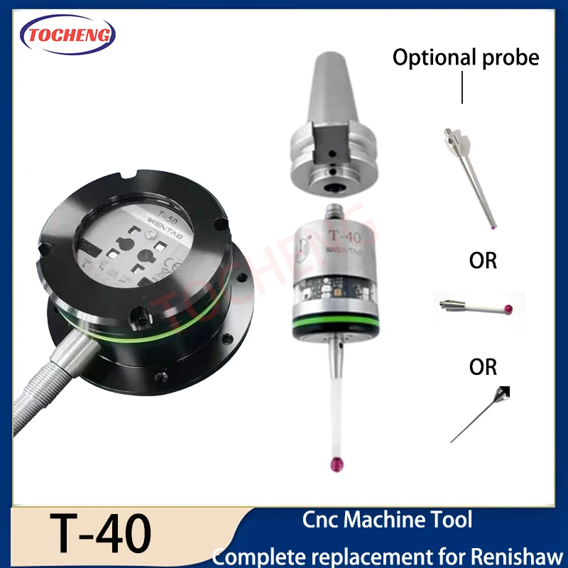 

Cnc Machine Tool T-40 Infrared Probe Wireless R Measurement Probe 2d3d Mold Inspection Sensor To Replace Renishaw