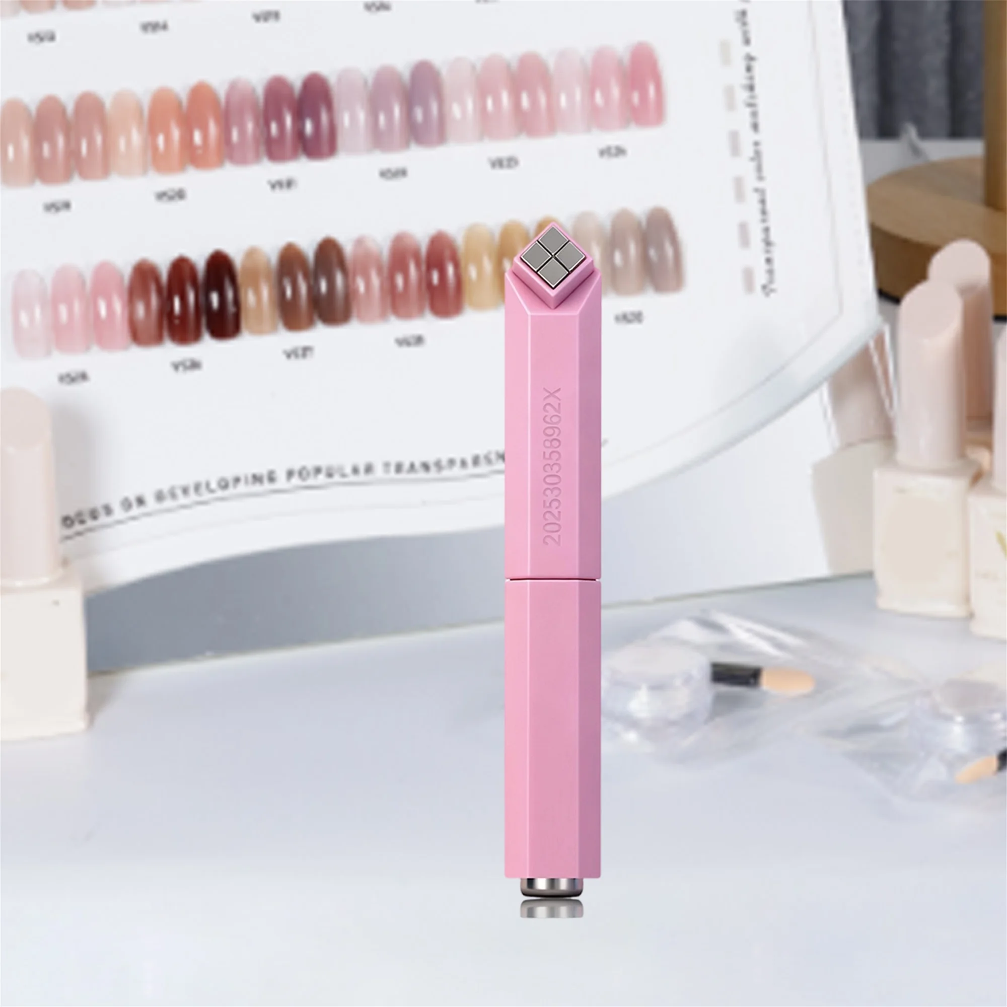 Kit d'art d'ongle magnétique œil de chat 4 en 1 - Outils de manucure professionnels pour les designs d'ongles multifonctionnels