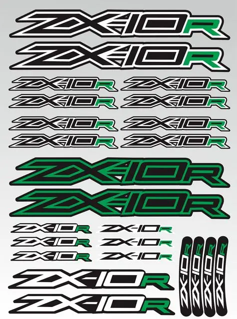 Für ZX-10R zx10r Motorrad Heckbox Aufkleber Schnabel Kotflügel Aufkleber Aufkleber Stoßdämpfer Aufkleber Aufkleber Reflektierend Wasserdicht