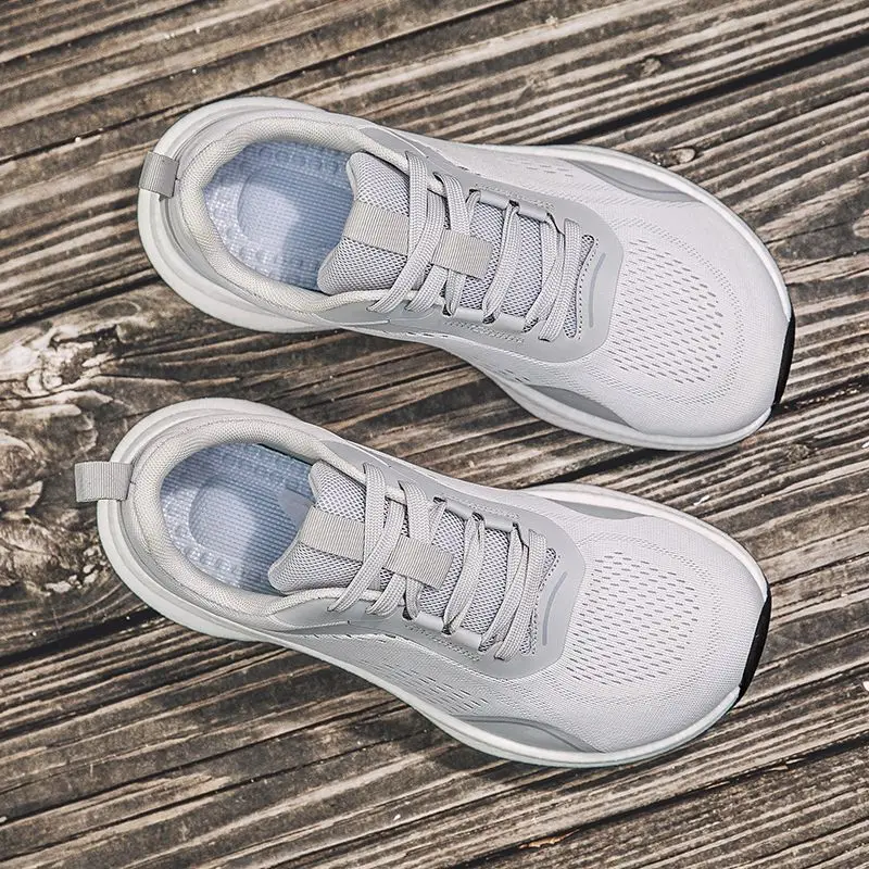 

Fashionable men's shoes, outdoor trainers, lace-up non-slip running shoes, couple style walking shoes, breathable tennis shoes
