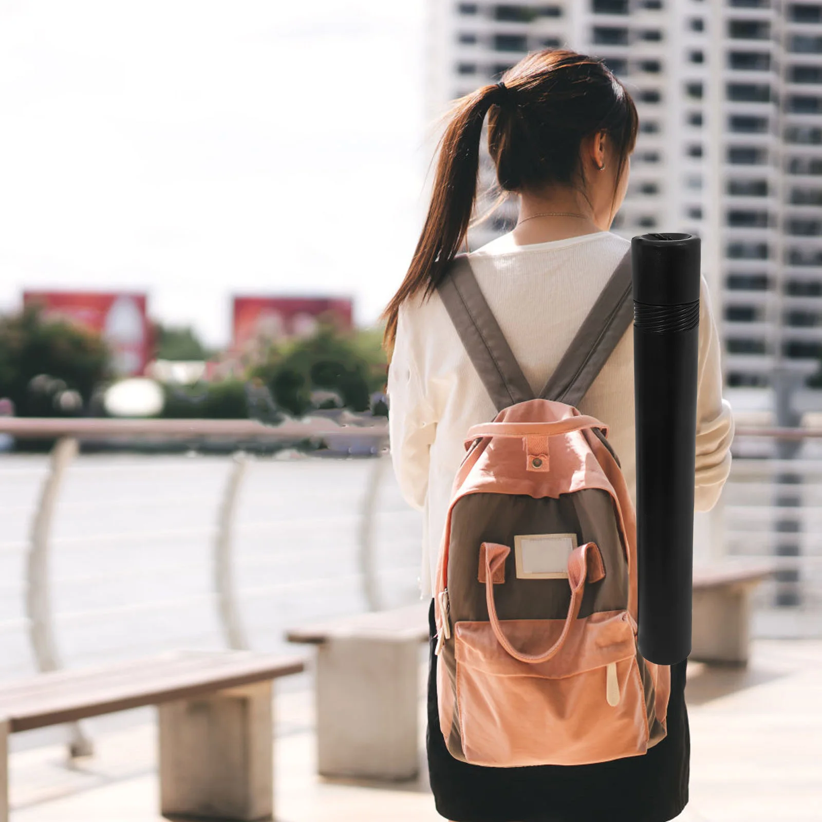 أنبوب تصغير قابل للتمديد، طول قابل للتعديل، سعة كبيرة، حامل مخطط محمول، أنبوب تخزين المستندات للفنانين #2