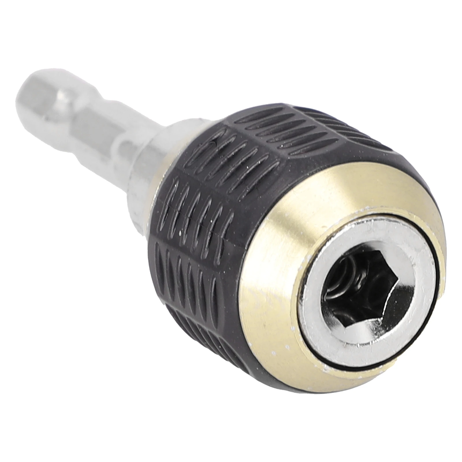 1/4 Cal bezkluczowy uchwyt wiertarski Adapter szybkiej wymiany Konwerter Chwyt sześciokątny Adapter szybkiej wymiany Adapter ze stali nierdzewnej 60 mm