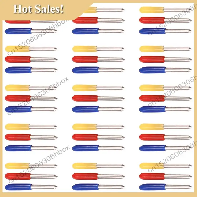 -HOPE 45 Stuks 30 45 60 Graden Roland Snijplotter Cutter Mes Blades Offset Verfijnen Redsail Cutter Plotter Snijmes