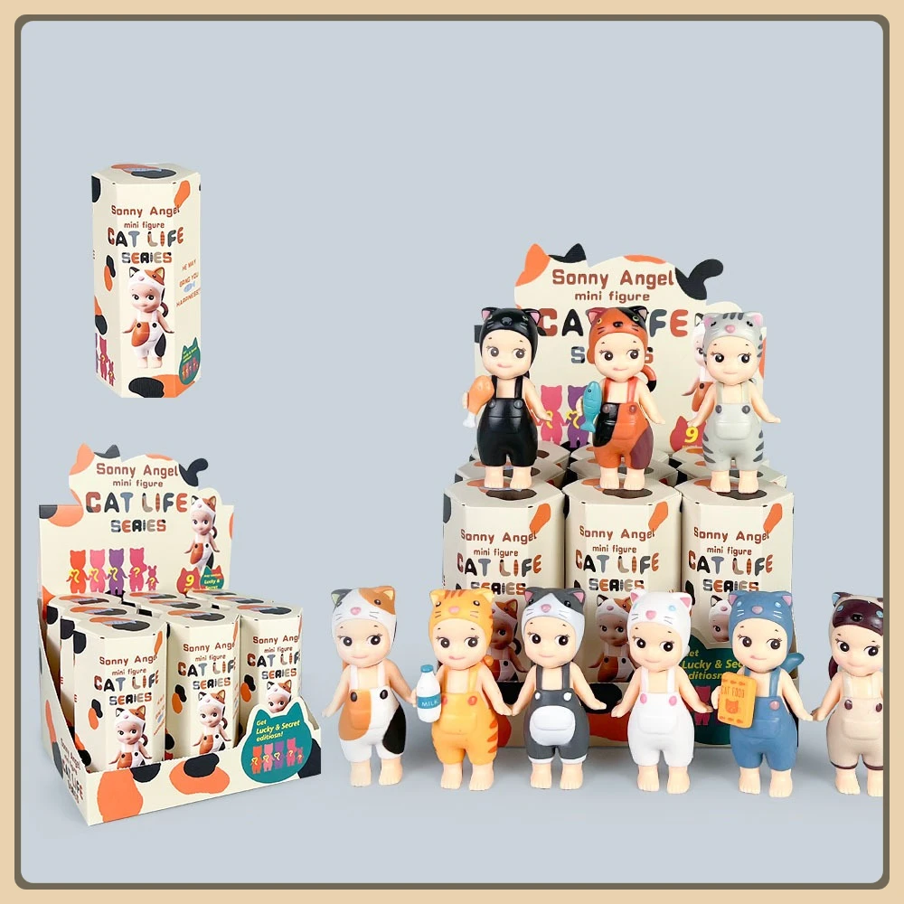 

2025 хит продаж, новый продукт, мини-кошка, вечеринка, ангел, щека, поддержка слепых коробок, набор украшений для мобильного телефона, Купидон, модное аниме