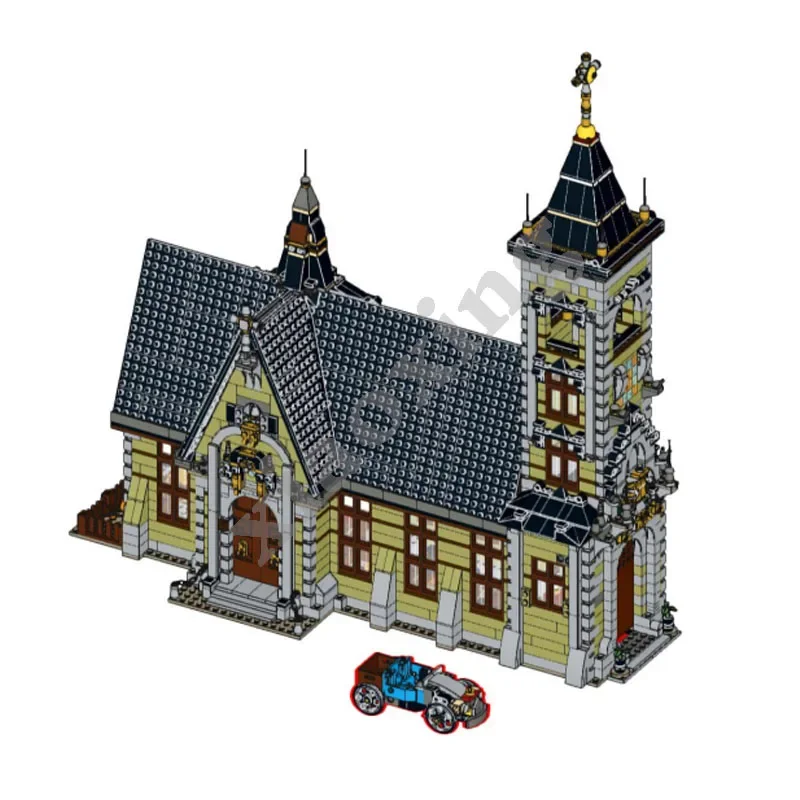 

Классический MOC-94649 Дом благословения Fit-10273 Альтернативная сборка DIY Модель 2922 шт. Строительный блок Игрушка Детский подарок на день рождения
