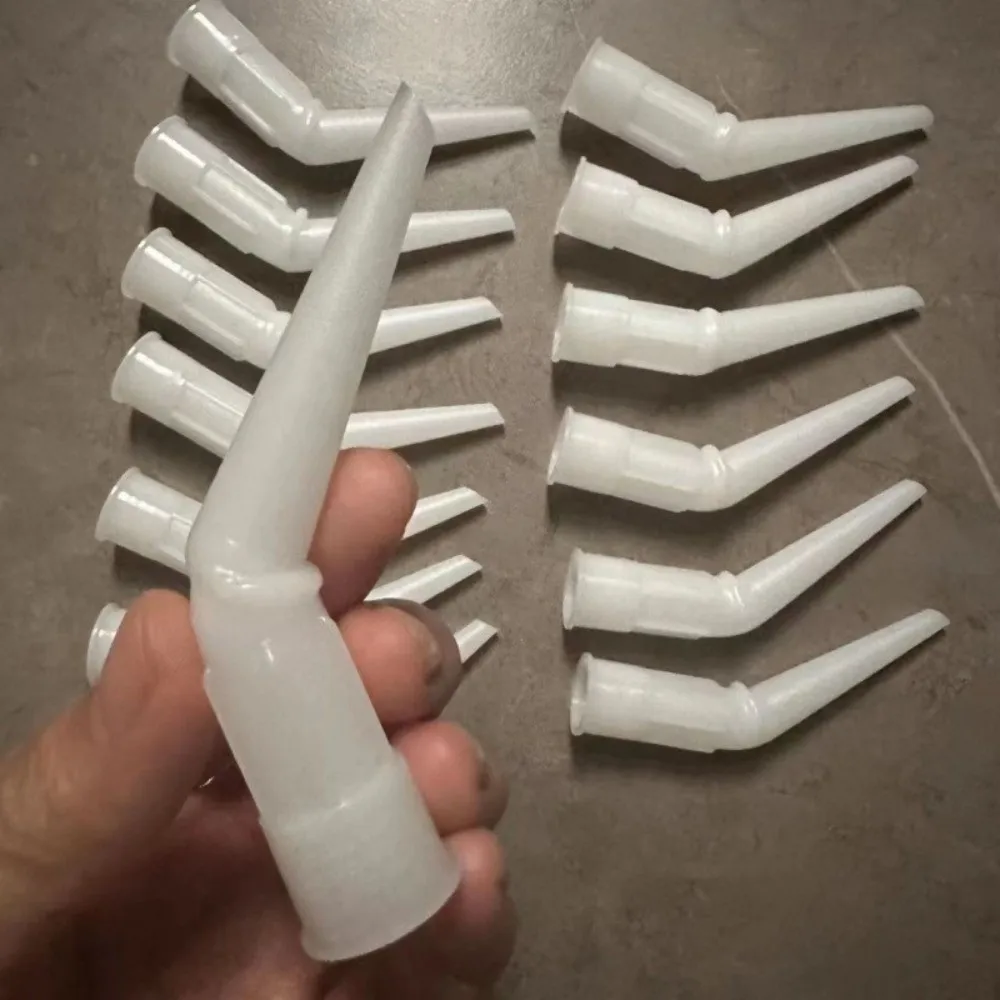 High Quality Standard Fit Nozzle Tips White Tips Versatile Sealant Applicator Tips Durable Caulking Nozzles Sealing Gaps