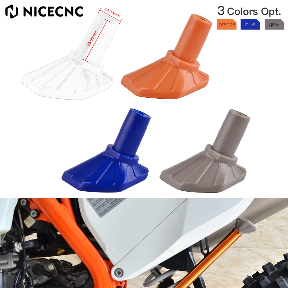 

NICECNC For 2008-2022 KTM EXC 300 XCW EXCF 500 450 400 350 300 250 200 150 XC XCF Husqvarna TE 300 GasGas EC 300 Side Stand Base