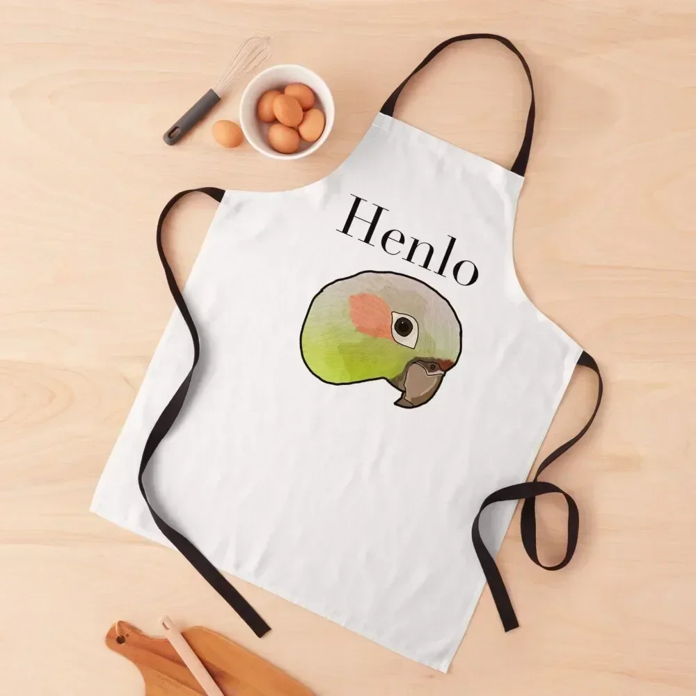 

Henlo birb Apron Camping Beauty chefs Home and kitchen products Apron