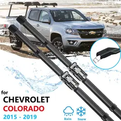 Car Wiper Blades for Chevrolet Colorado 2015 2016 2017 2018 2019 Front Window Windshield Windscreen Washer Brushes Accessories