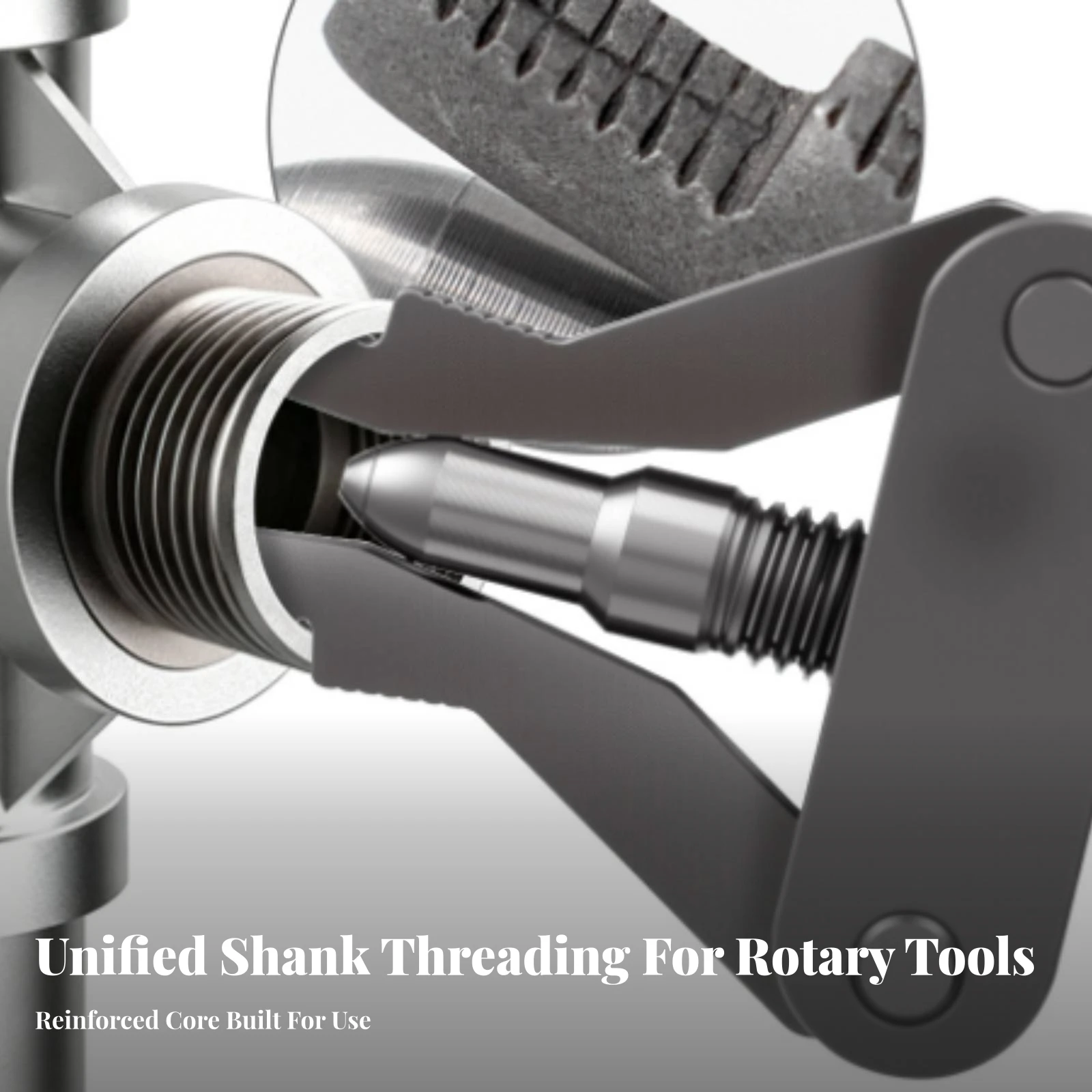 Thread Remover Drill-Compatible Broken Thread Extractor Two-jawJaw Extractor Serrated for Plumbers