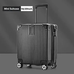 18 20 Inch Suitcase With Wheels Can Board An Airplane Large Capaci Adults And Children Travel Bag Suitcase Trunk Case