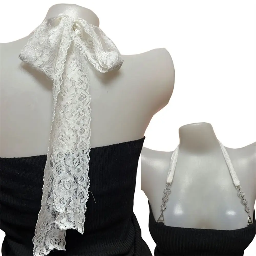 New Removable Floral Bra Straps Polyester Anti-slip Floral Shoulder Belts Adjustable Decorative Shoulder Straps