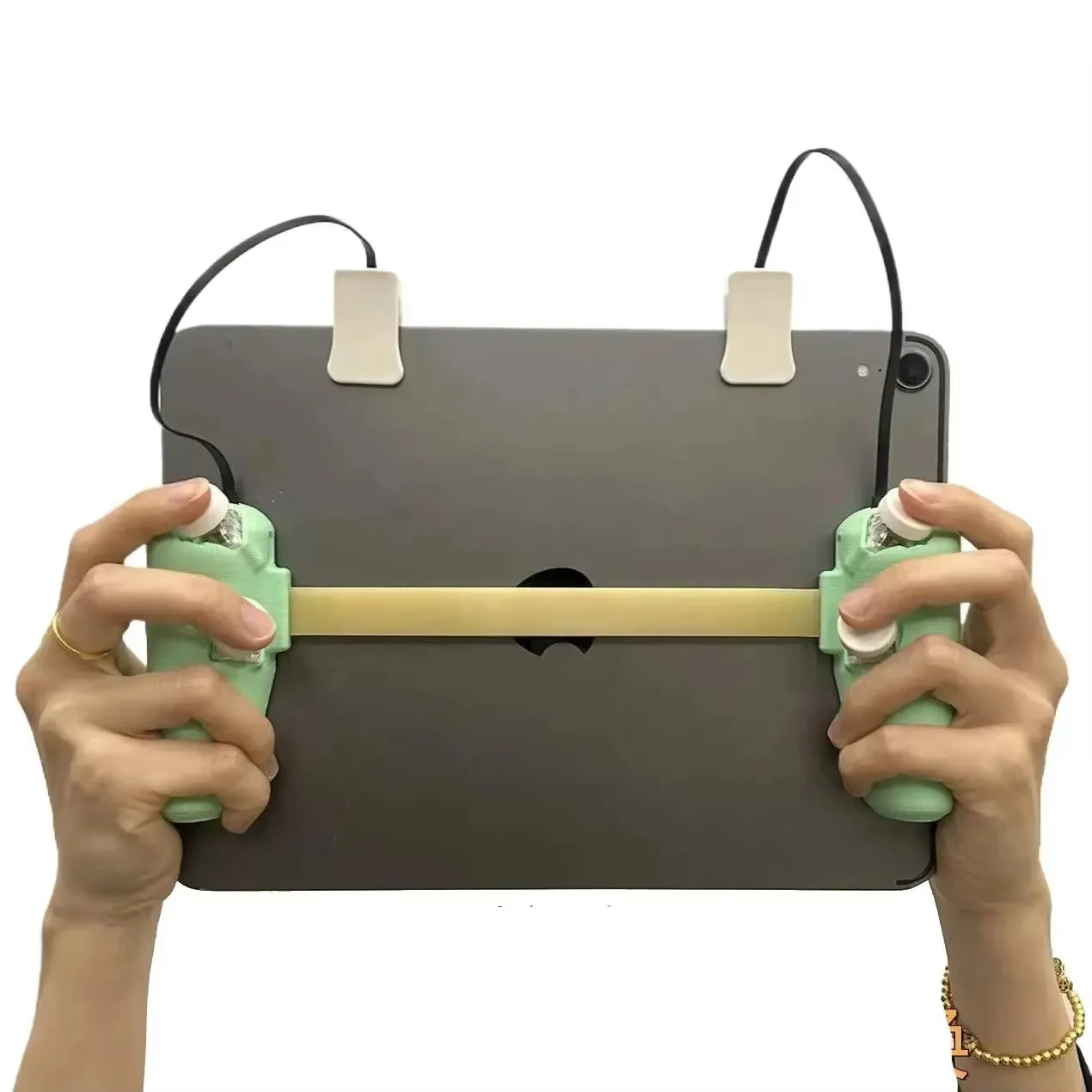 وحدة تحكم ألعاب ثلاثية الأبعاد DIY لمقبض ألعاب iPad للكمبيوتر اللوحي، 8/6/4 أزرار، إطلاق نار مستمر نبضي، لوحة ألعاب PUBG لجهاز Ipad Nubia