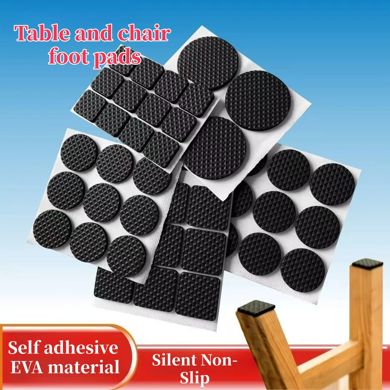 Anti slip furniture mats, EVA anti slip furniture feet, anti slip furniture hardwood floor protectors,used for placing sofa mats