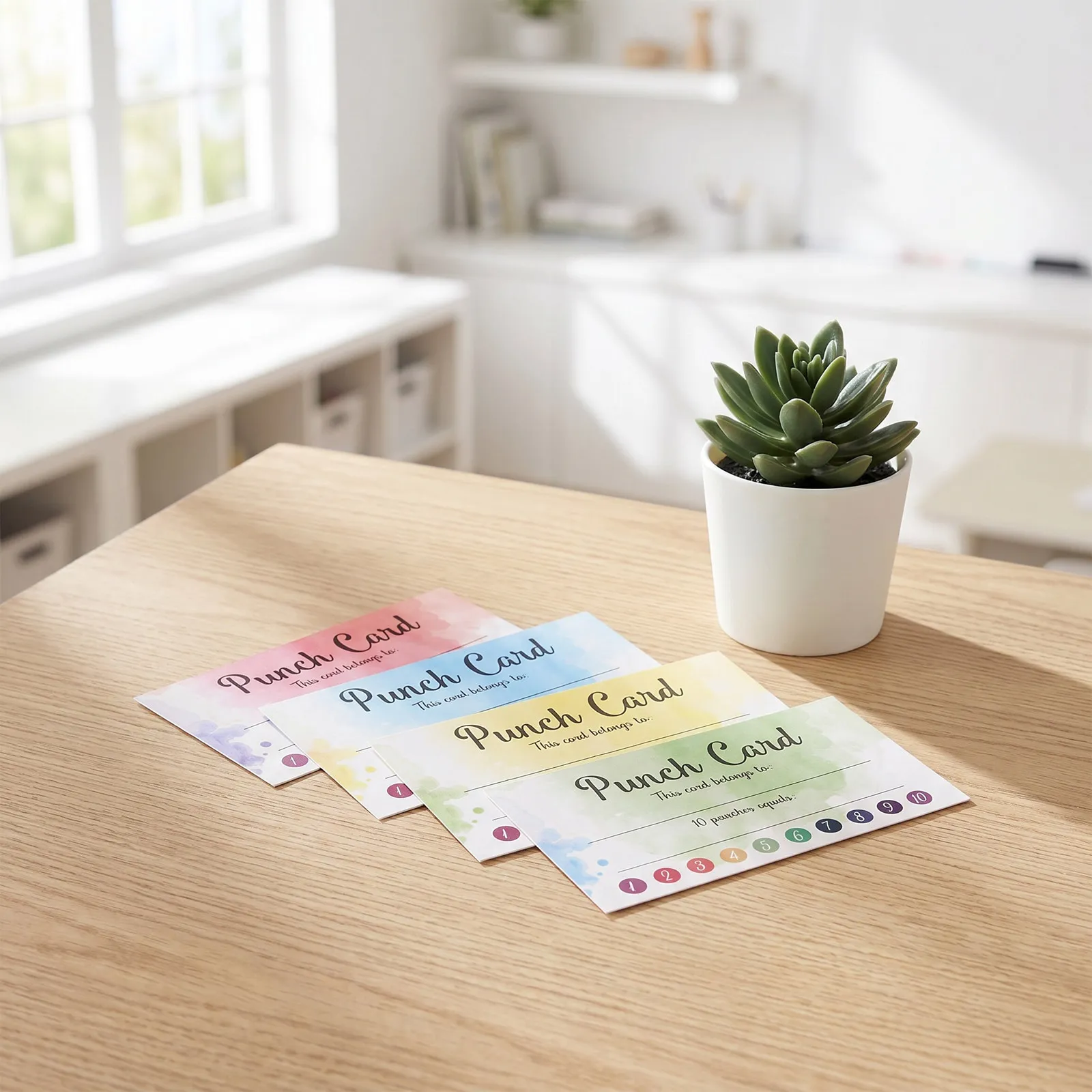 200Pcs Classroom Incentive Cards Punch Cards Large Value Pack Motivational Behavior Rewards Student Reward System