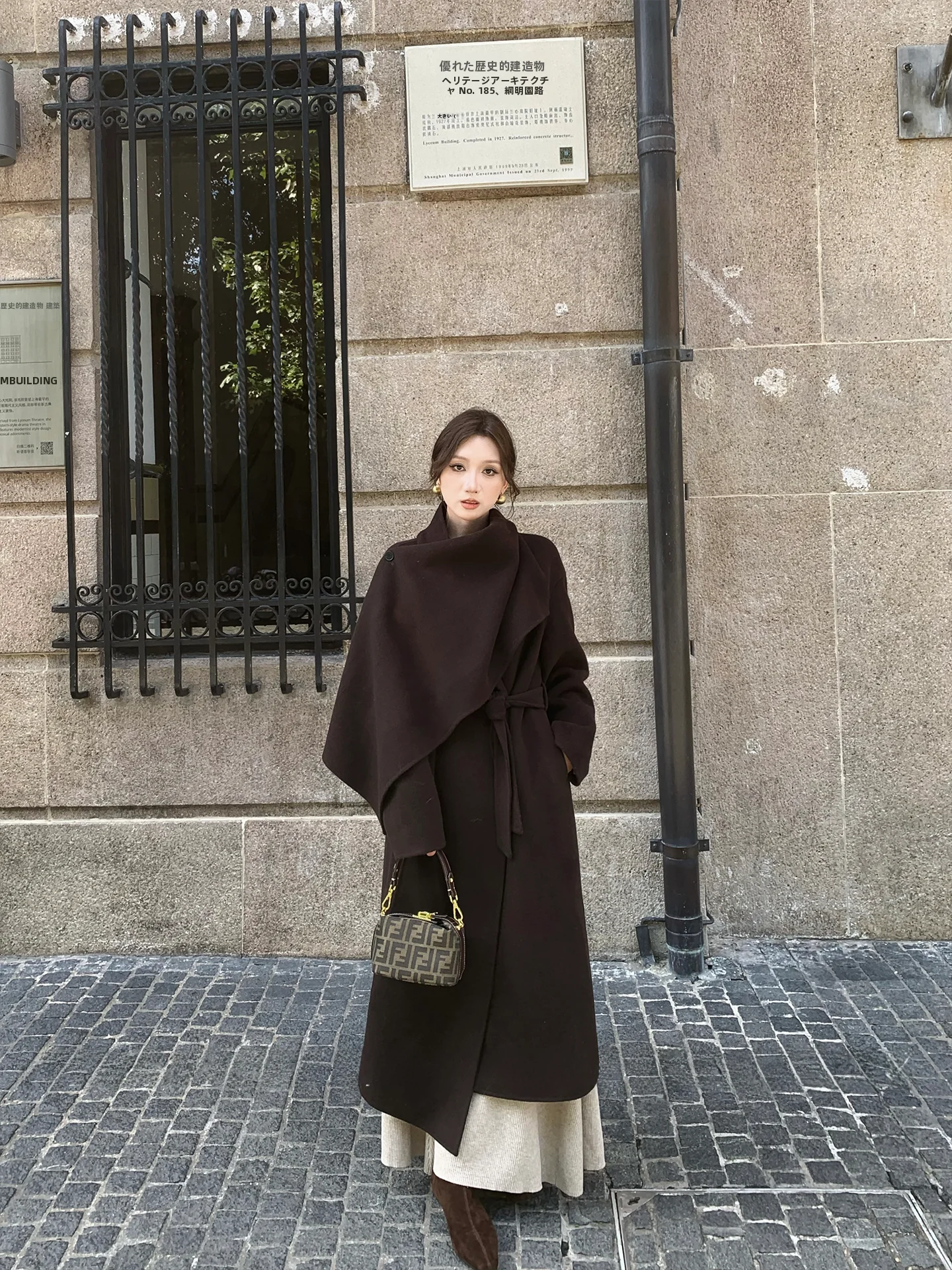 

Tina Fairy Long ort oulder Coat Ele Sle Woolen Jaet for Young Women Online Exclusive Winter Collection 2025