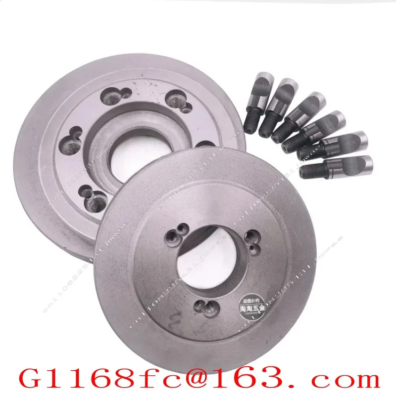 Lathe Three Jaw Chuck D-type Flange Plate 250 320400D6 61406250 Transition Connection Plate