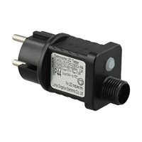 EU-Plug 8 Functional LED Light Transformer Driver 31V 3.6W Power Adapter IP44 Waterproof Power Supply Adapter