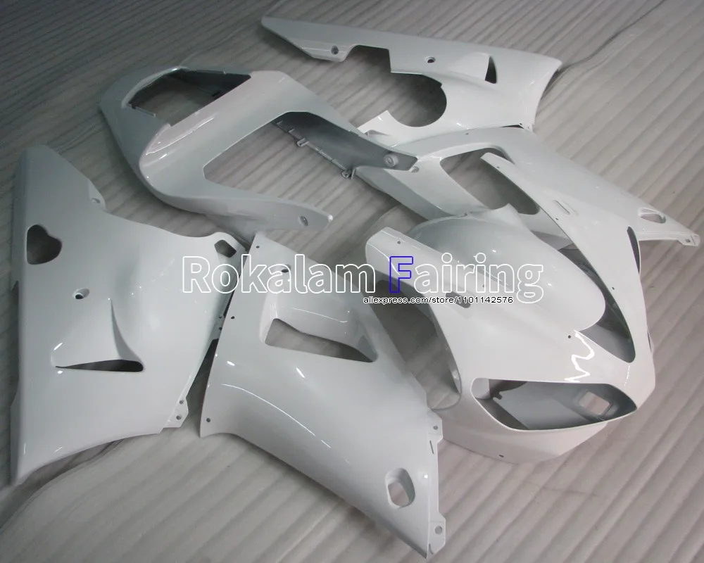 

Body Kit For Yamaha YZF1000 R1 2000 2001 YZF R1 00 01 YZF-R1 YZF R1 White ABS Motorbike Fairing Kit (Injection molding)