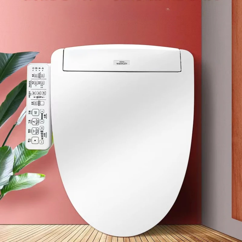 

Бытовая интеллектуальная крышка для унитаза с дистанционным управлением, готовая к использованию, горячая сушка и дезодорирующая крышка для унитаза, чехол на сиденье унитаза