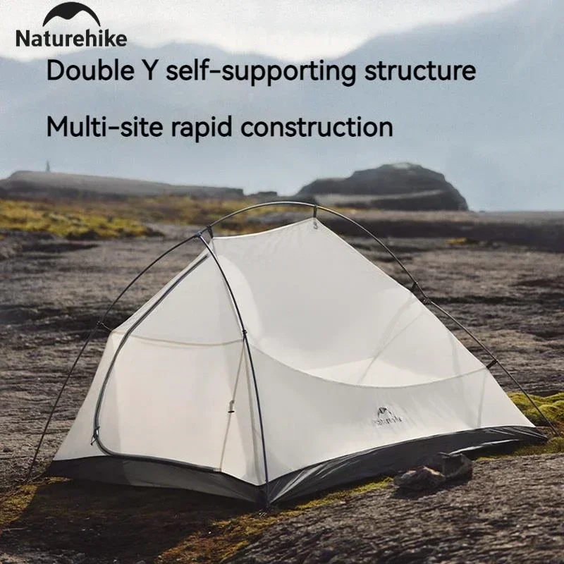 Naturehike Cloud Up Pro tienda ligera impermeable para 2 personas suministros para acampar al aire libre refugios senderismo mochilero tres