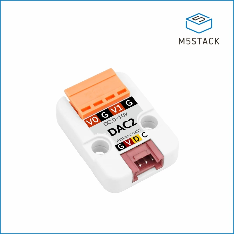 M5Stack Offizielle DAC 2 I2C-Einheit (GP8413)