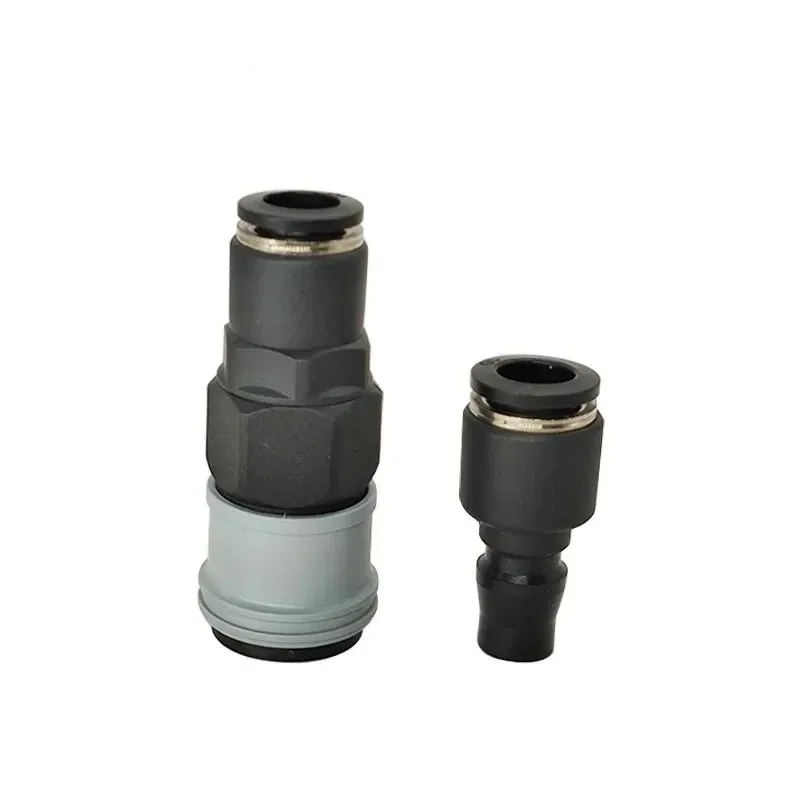 C Type Quick Connector Plastic Steel Pneumatic High Pressure Coupling 6mm 8mm 10mm 12mm PU Tube Air Pipe Gas Pump Compressor view 6