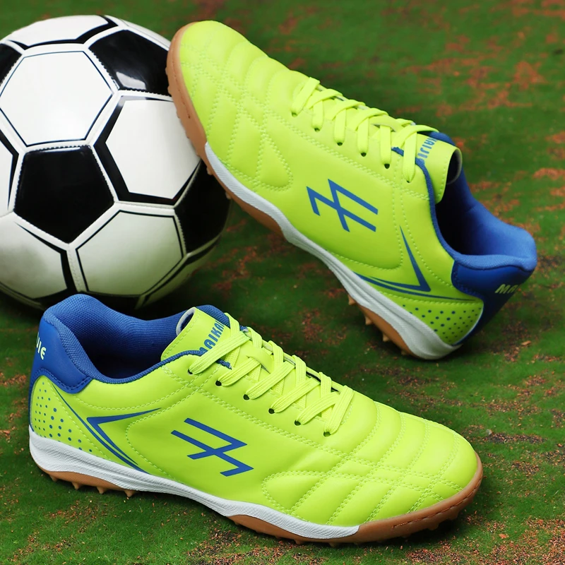 

Original Men Soccer Cleats Professional Football Field Boots Fast Sneaker Society Indoor Training Boy Football Shoes Plus Size