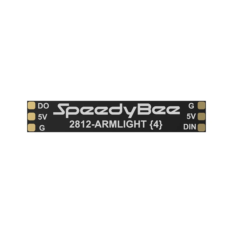 1Set /4 pezzi SpeedyBee programmabile 2812 RGB Arm Light Strips Armlight 5V LED Board per RC Freestyle Whoop Quadcopter droni Frame