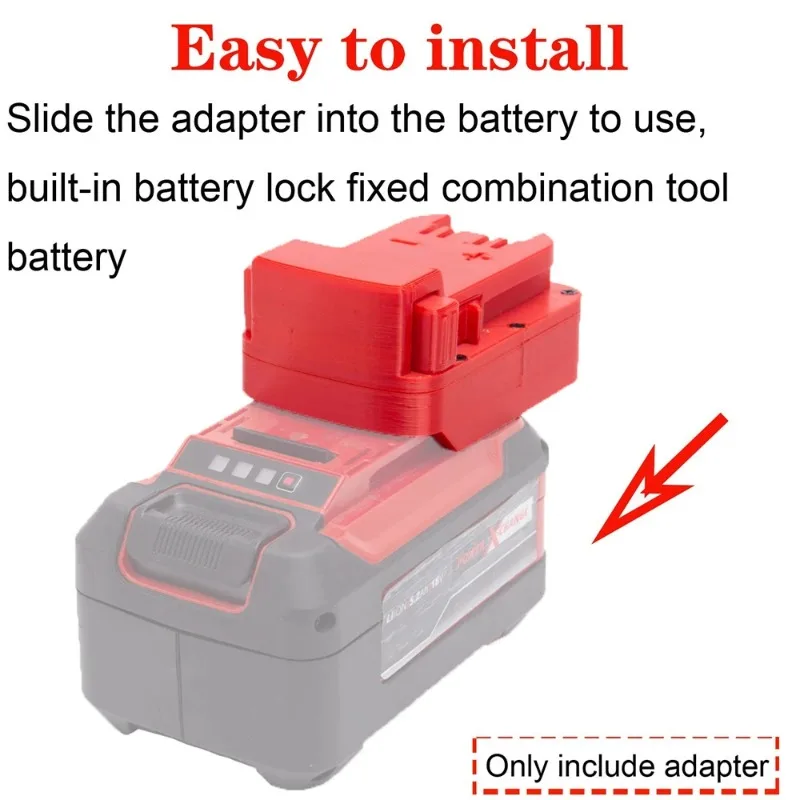 Imagem -02 - Conversor para Ferramentas da Série Milwaukee 18v para X-change Ozito 18v Adaptador de Bateria de Íon de Lítio Acessórios de Ferramenta Elétrica