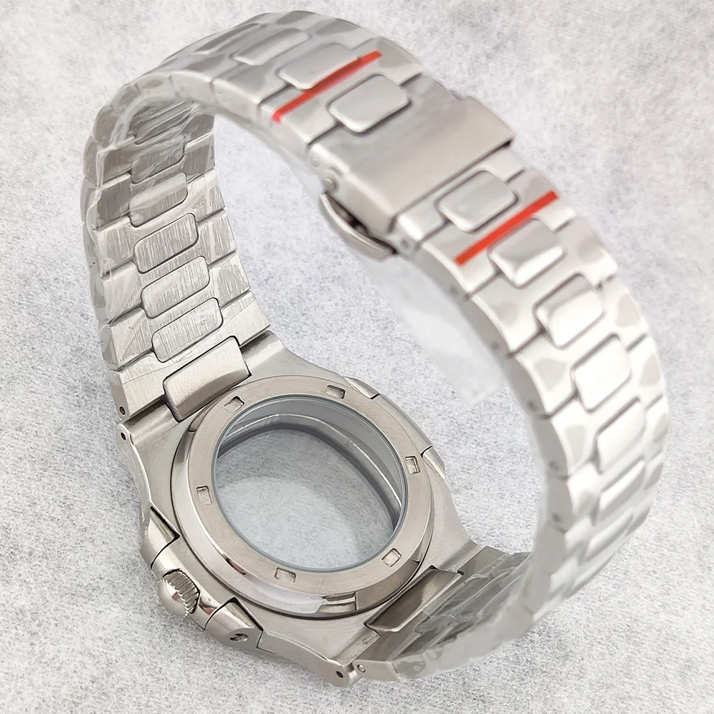 다이아몬드 보석 케이스 NH35 시계 케이스, 스테인레스 스틸 사파이어 유리 케이스, NH35 NH36 무브먼트에 적합, 39mm 케이스