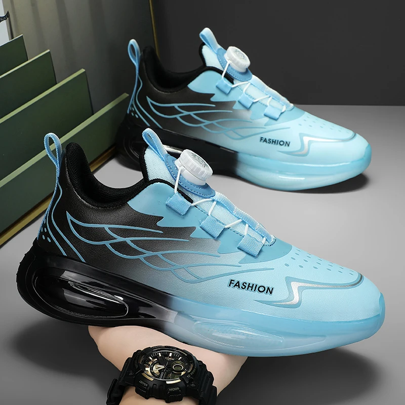 

Street Trendy Blade Dad Sneakers Men's High-Top Functional Style Shoes Daily Streetwear Sports Casual Shoes