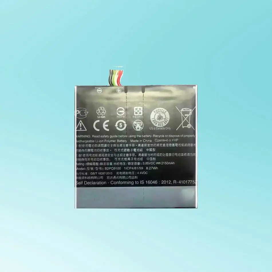 

2150Mah Lightweight Mobile Phone Battery For Htc One A9 Long-Lasting Performance B2PQ9100