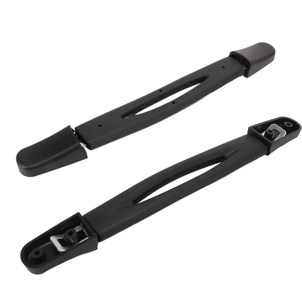 2 Pcs /Set Durable Plastic Luggage Pull Handle Flexible Easy Install Replacement Handle Strap Handle Grip For Repairing