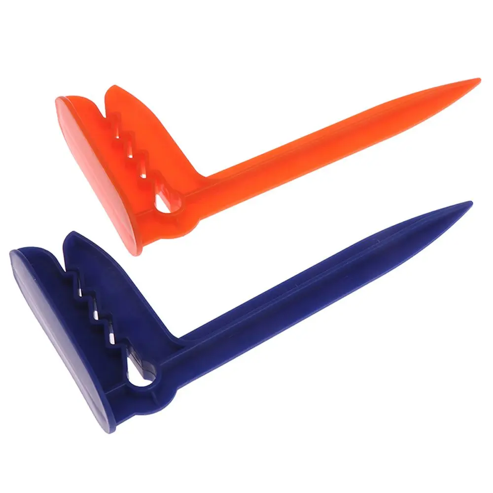 4PCS Outdoor Supplies Sheet Holder Decorative Clothespins Clothes Pegs Beach Towel Clip Tent Clips Camping Mat Clip