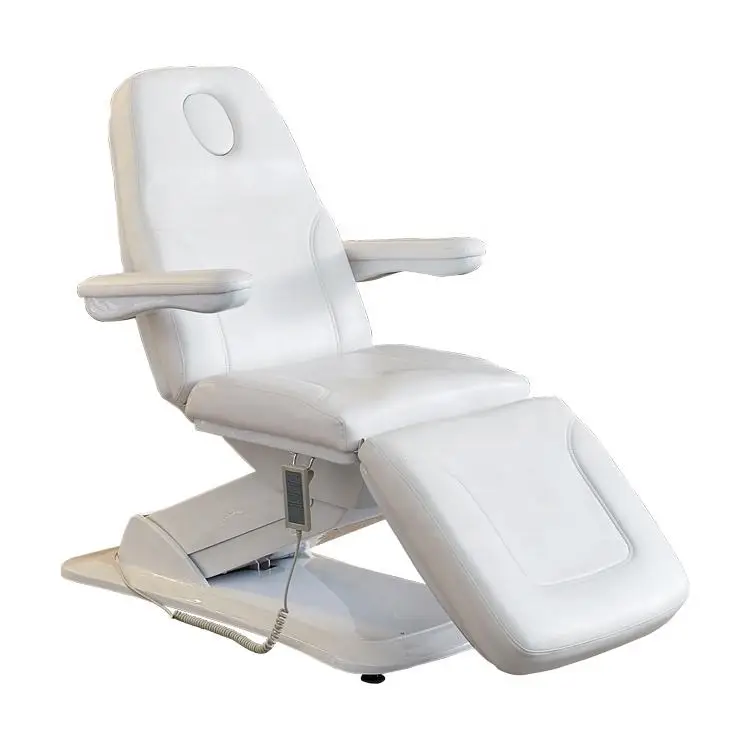

Cosmetic Electric Facial Bed Massage Table Beauty Chair With 3 4 Motors Rotation Function