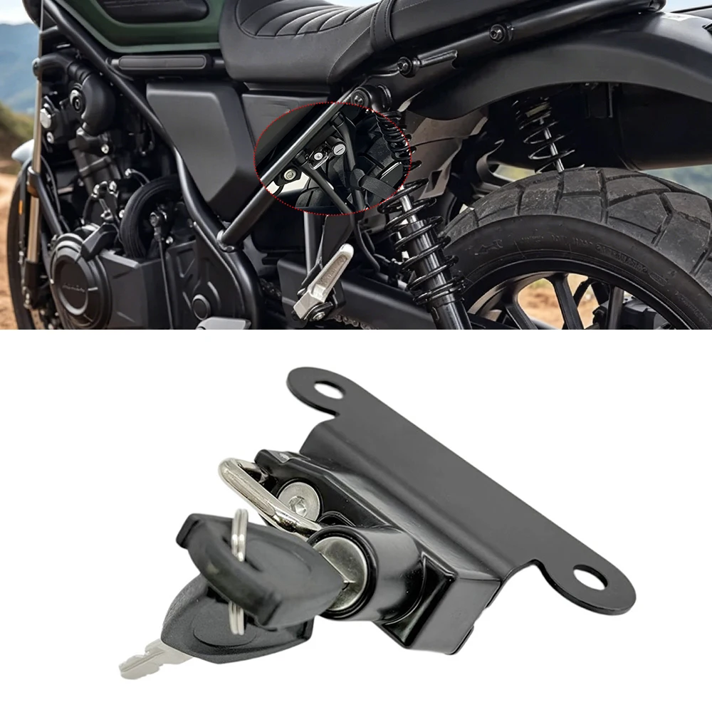 For HONDA CL250 CL300 CL500 CL 300 500 2023 2024 2025 Motorcycle Helmet Lock Anti-theft Security Mount Hook