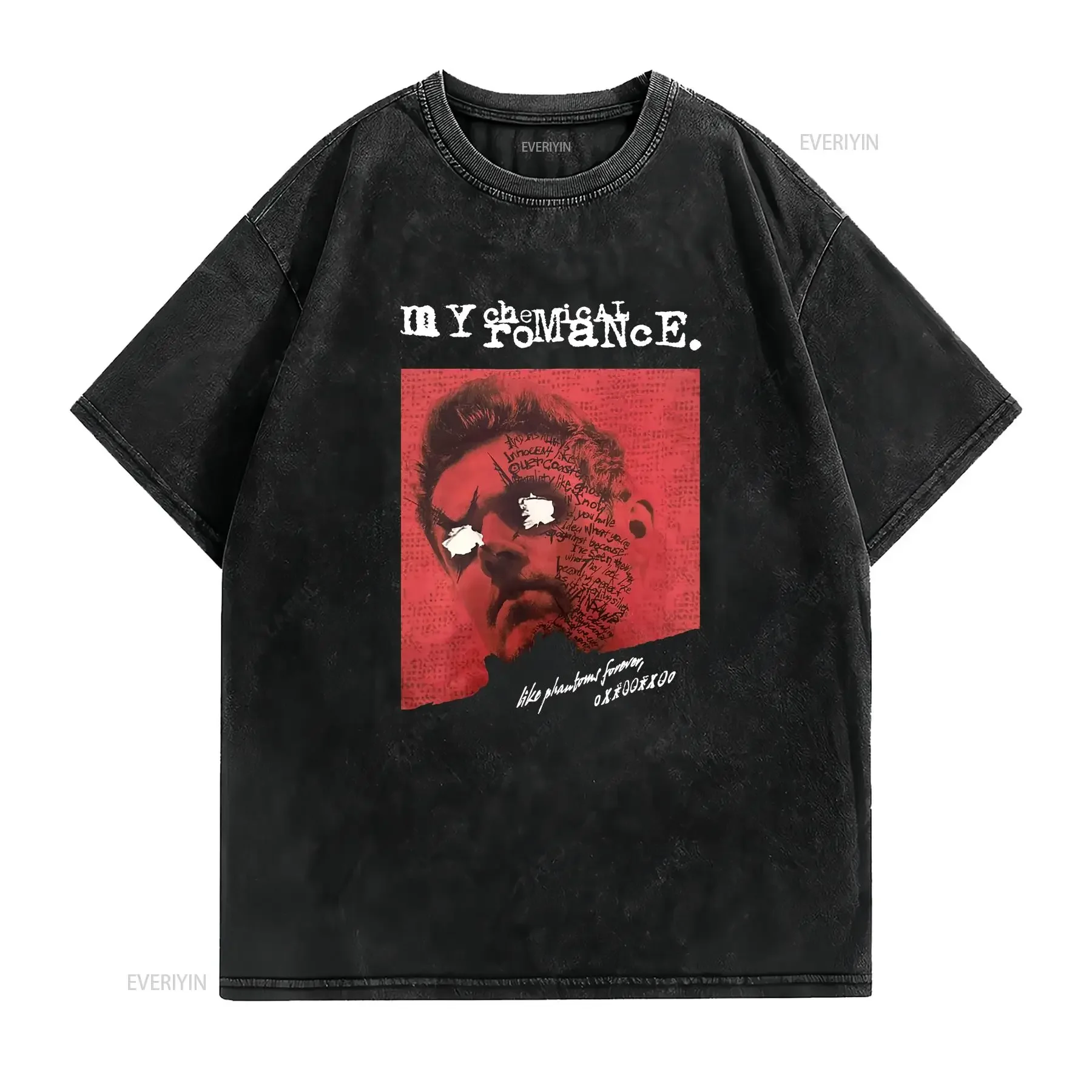 My Chemical Romance T Shirt Reprint Black Parade Tour 2025 Mikey Way S 4XL vintage Washed Stretched Unisex designer clothes