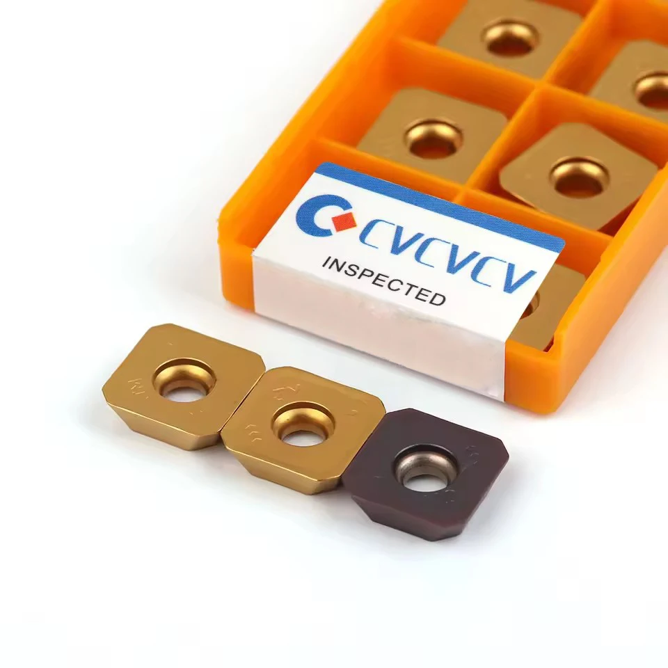 

Фрезерные лезвия для обрабатывающего центра с ЧПУ SEMT13T3AGSN-JM Квадратная фрезерная вставка с ЧПУ Инструмент для обработки стали и нержавеющей стали