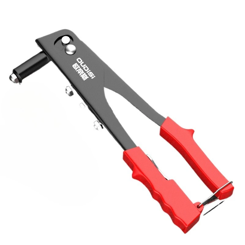 Pistola per rivetti Tirare rivettatura Disegno manuale Nucleo Cerniera per porta WC Pistola in salice