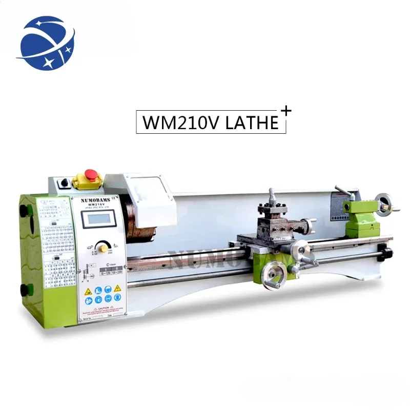 YYHC NU210X800S 750W Brushless Motor MT5 Spindle 800mm Working Length With 125mm Chuck Mini Metal Lathe Machine